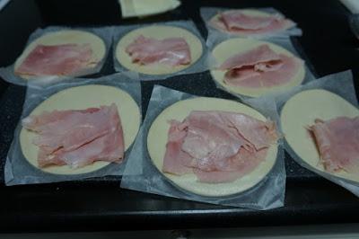 Empanadillas de jamón y queso