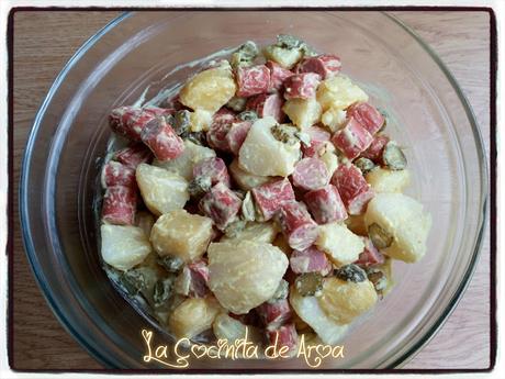 ENSALADA DE PATATA ALEMANA, KARTOFFELSALAT