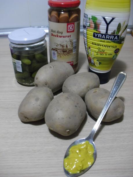 ENSALADA DE PATATA ALEMANA, KARTOFFELSALAT