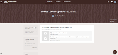 Apunta alumnos a Google Classroom