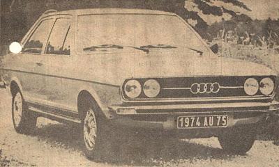Audi 80 GT de 1974 Audi 80 GT de 1974