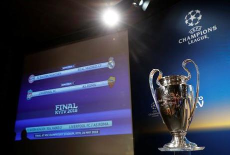 Champions League: Bayern Múnich-Real Madrid y Liverpool-Roma, semifinales