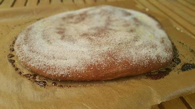 Torta de azúcar ~ Sin leche y sin huevo