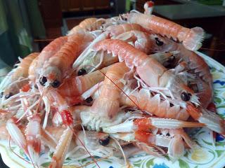 GAZPACHUELO DE CIGALAS DE MALAGA CON MAYONESA DE SU JUGO Y CORAL