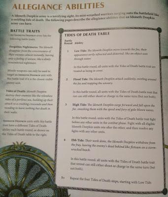 Filtraciones del Battletome de los Idoneth Deepkin