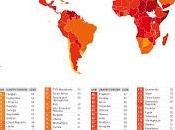 Mapa Corrupción Mundial 2012