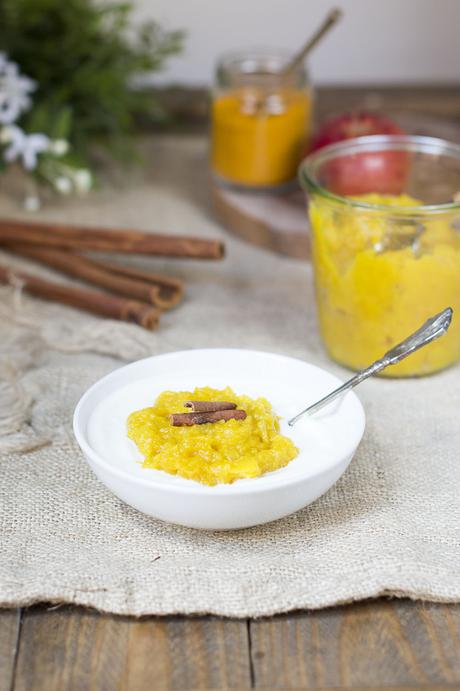 Compota de manzana sin azúcar Compota de manzana sin azúcar
