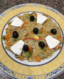 QUINOA SALTEADA CON VERDURAS EN THERMOMIX DE MI AMIGA MARÍA JOSE