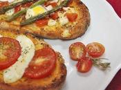 RECETA Tostas mediterraneas tomate