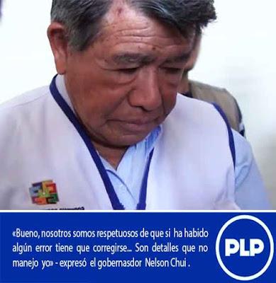 Desde Cañete: RECONOCE TORPEZA…