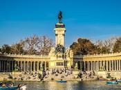 tomar Parque Retiro arropado columnas Monumento Alfonso