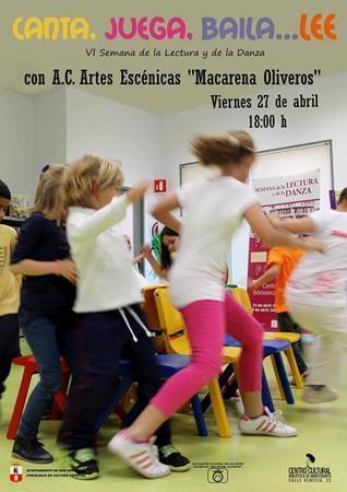 Animación infantil: ‘Juega y baila’ con A. C. Macarena Oliveros