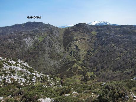 Gamonal, Sestón y base del Tiolda desde Suarias