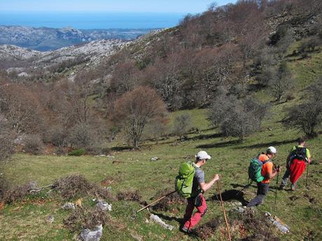 Gamonal, Sestón y base del Tiolda desde Suarias