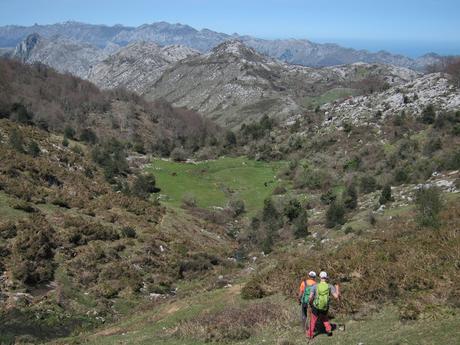 Gamonal, Sestón y base del Tiolda desde Suarias