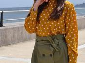 Blusa lunares falda paper