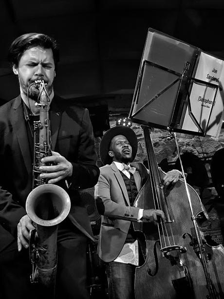 FOTO-JOE SANDERS & SEAMUS BLAKE: Foto del concierto JOE SANDERS' INFINITY featuring BLAKE, PARKS & HARLAND en el Jamboree (Barcelona)