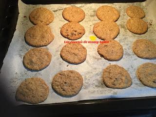 GALLETAS DE AVENA Y CHOCOLATE EN THERMOMIX Y TRADICIONAL