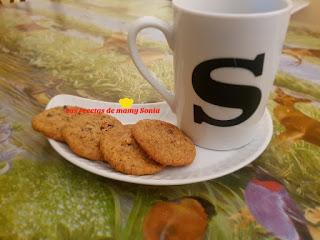 GALLETAS DE AVENA Y CHOCOLATE EN THERMOMIX Y TRADICIONAL