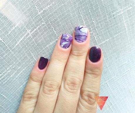 MARMOLEADO     |     #RETO31DIAS2018 NAIL ART