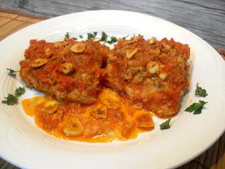 Bacalao a la llauna con salsa de tomate Bacalao a la llauna con salsa de tomate