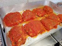 Bacalao a la llauna con salsa de tomate Bacalao a la llauna con salsa de tomate