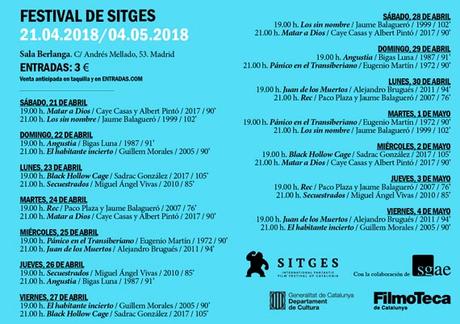 Stiges 2018 | A partir de mañana, el cine fantástico de Sitges se instala en Madrid con un ciclo organizado por la Fundación SGAE