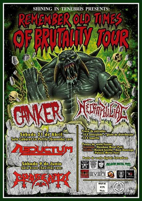 PREVIA REMEMBER OLD TIMES OF BRUTALITY TOUR