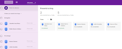 Desarrolla tareas en Google Classroom