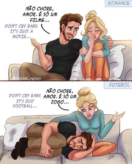 36 Comic sobre la vida en pareja y las situaciones de cotidiana de Max y Julia