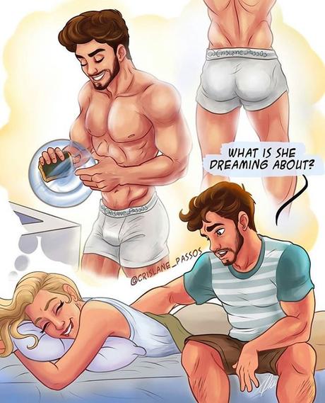 36 Comic sobre la vida en pareja y las situaciones de cotidiana de Max y Julia