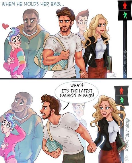 36 Comic sobre la vida en pareja y las situaciones de cotidiana de Max y Julia