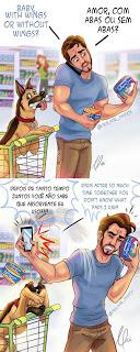 36 Comic sobre la vida en pareja y las situaciones de cotidiana de Max y Julia