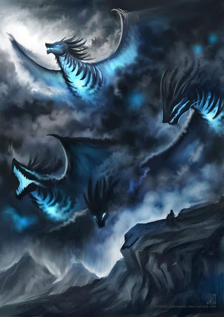 Galería de Dragones (ilustraciones) parte III
