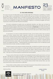 23 de abril, Día Internacional del Libro y del Derecho de Autor