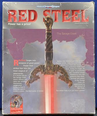 Red Steel para AD&D 2ª: Capa y espada en Mystara