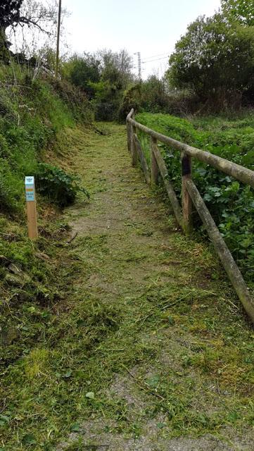 Abierta la Ruta de Carlos V, Tazones a Villaviciosa, Asturias.