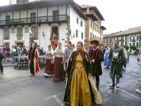 Abierta la Ruta de Carlos V, Tazones a Villaviciosa, Asturias.