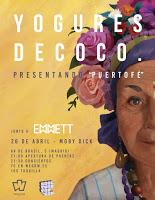 Concierto de Yogures de Coco y Emmett en Moby Dick Club