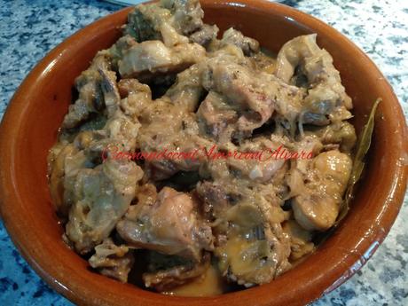 Conejo en salsa Conejo en salsa