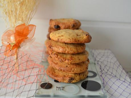 Galletas de canela, albaricoque y pasas