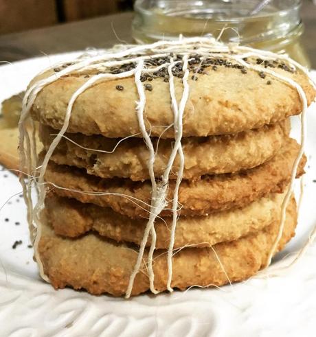 Galletas de avena y harina de arroz integral (sin gluten)