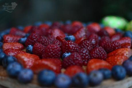 Postre fácil tartaleta de frutos rojos 02