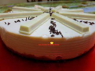 TARTA DE KIT-KAT EN THERMOMIX Y TRADICIONAL