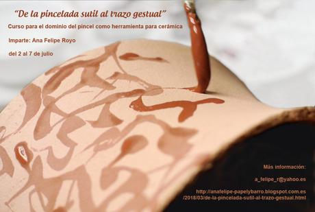 Curso de técnicas de pincel Ana Felipe en Julio