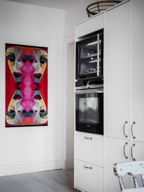 cocina escandinava armarios altos de cocina 