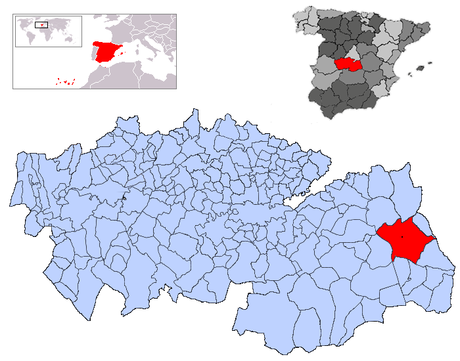 Resultado de imagen de corral de almaguer mapa