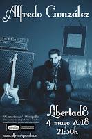 Concierto de Alfredo González en Libertad 8