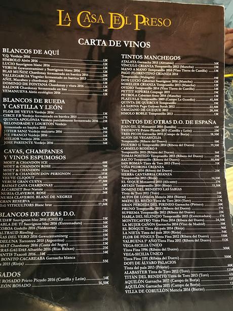 Restaurante La Casa del Preso, en Alcázar de San Juan (Ciudad Real)
