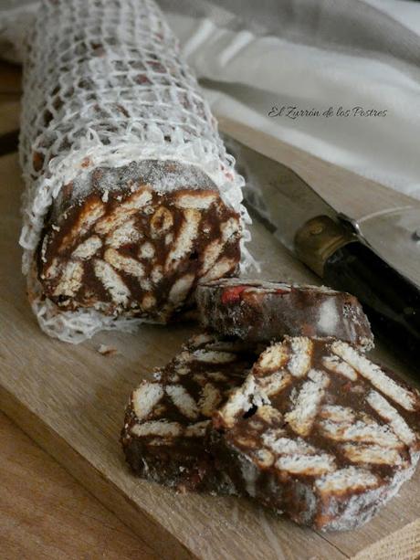 Salchichón de Chocolate Salchichón de Chocolate